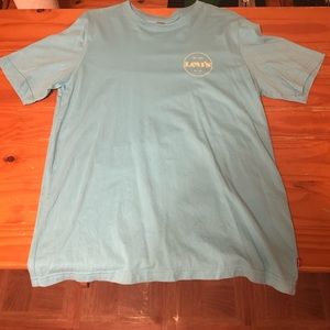 Levi’s Graphic Logo Men’s T-Shirt (Size Medium) (Blue)